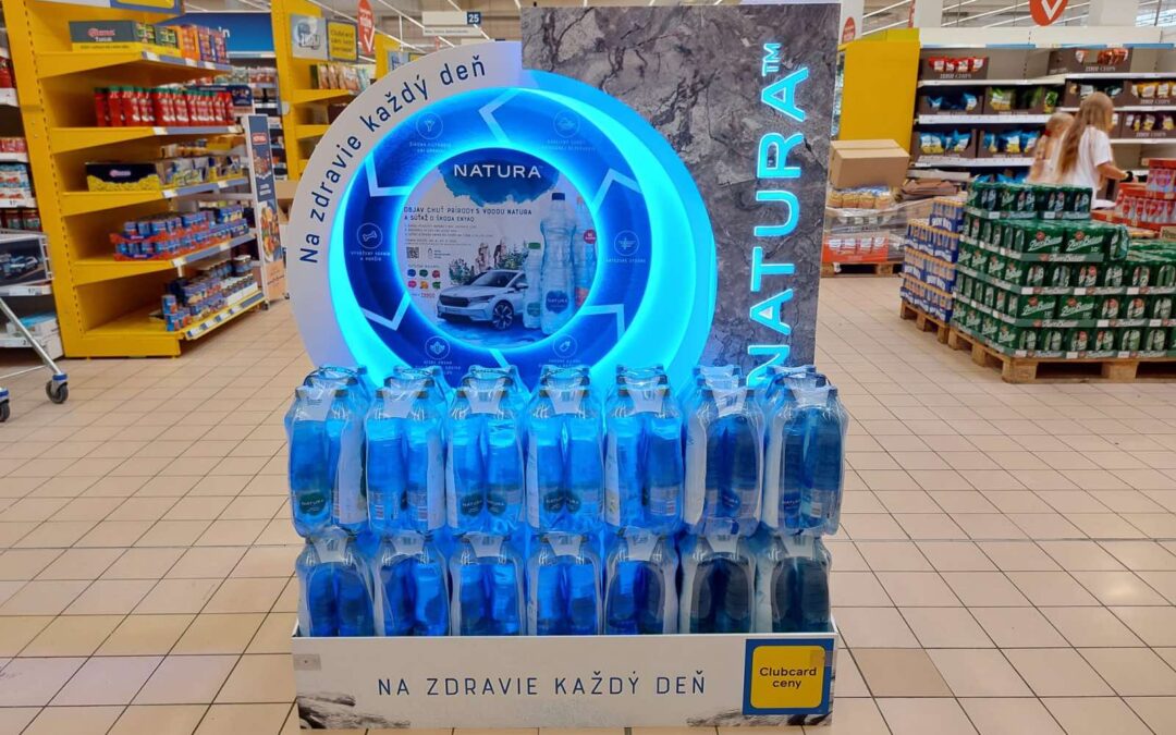 O nepřehlédnutelný vstup Natury na slovenský trh se postarala agentura Dago