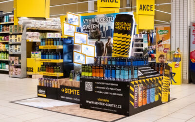 Kofola prináša energiu k objavovaniu sveta so Semtex AIR, in-store komunikačným prostriedkom Dago
