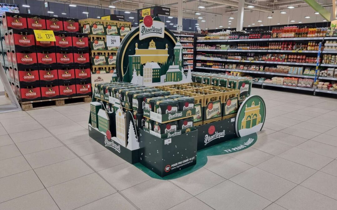 MISTOPRODEJE.CZ: Vítězem POP STAR za prosinec 2023 je shop in shop Pilsner Urquell